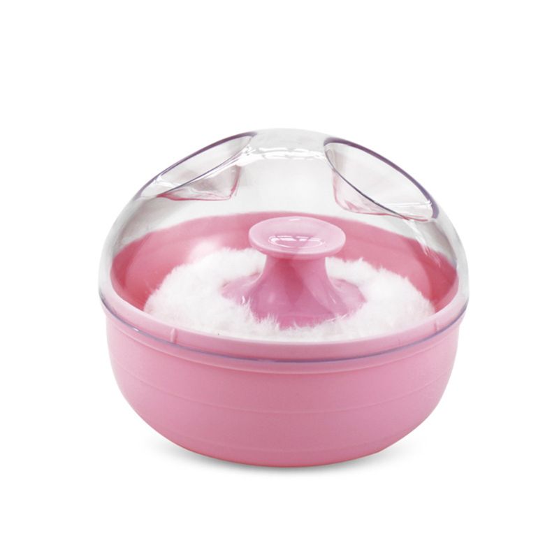 Baby Bodys Cosmetic Powder Puff Bodys Powder Puff and Container Case
