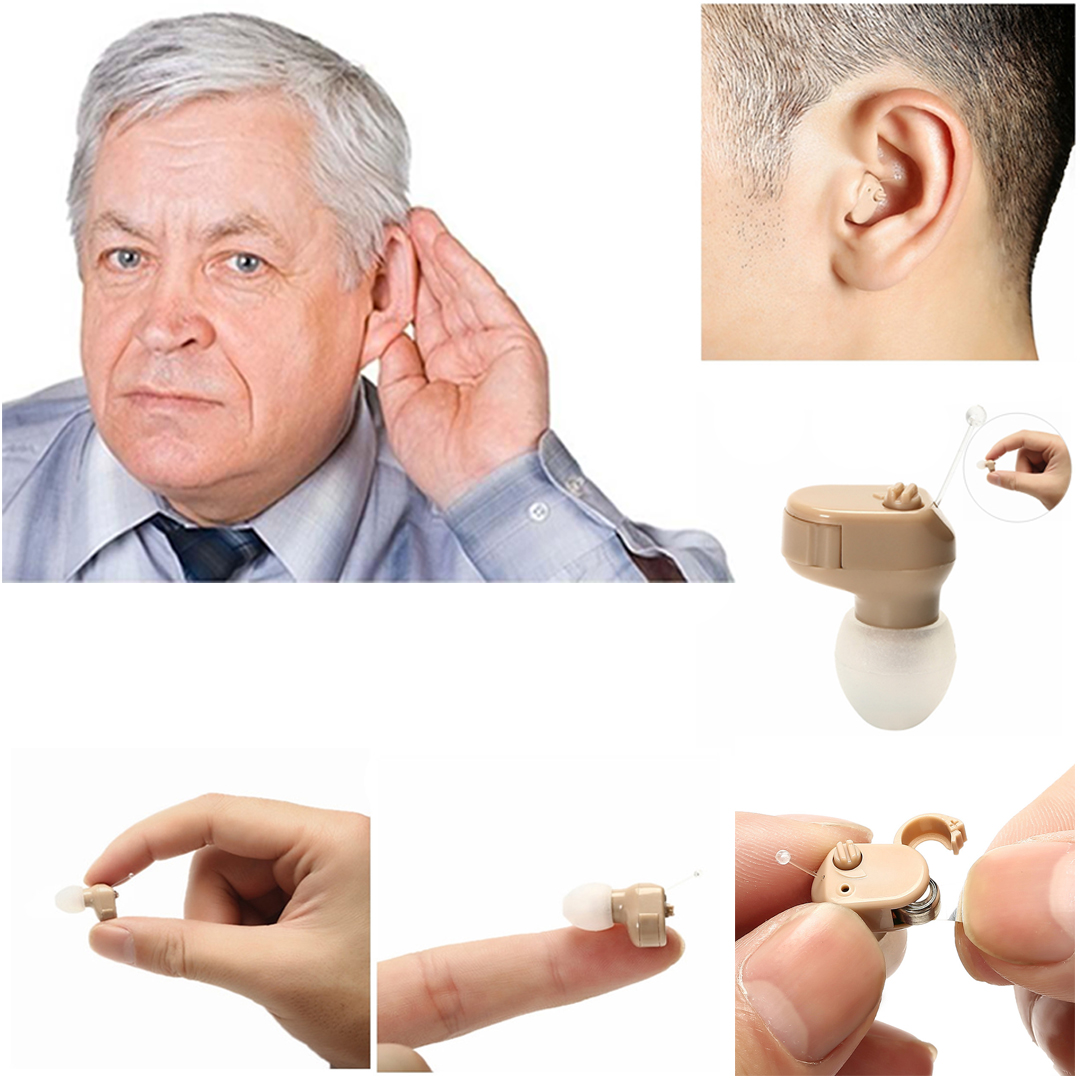 Axon K188 Invisible Mini Hearing Aid Sound Amplifier Lightweight Adjustable for Movies Meetings and Classes