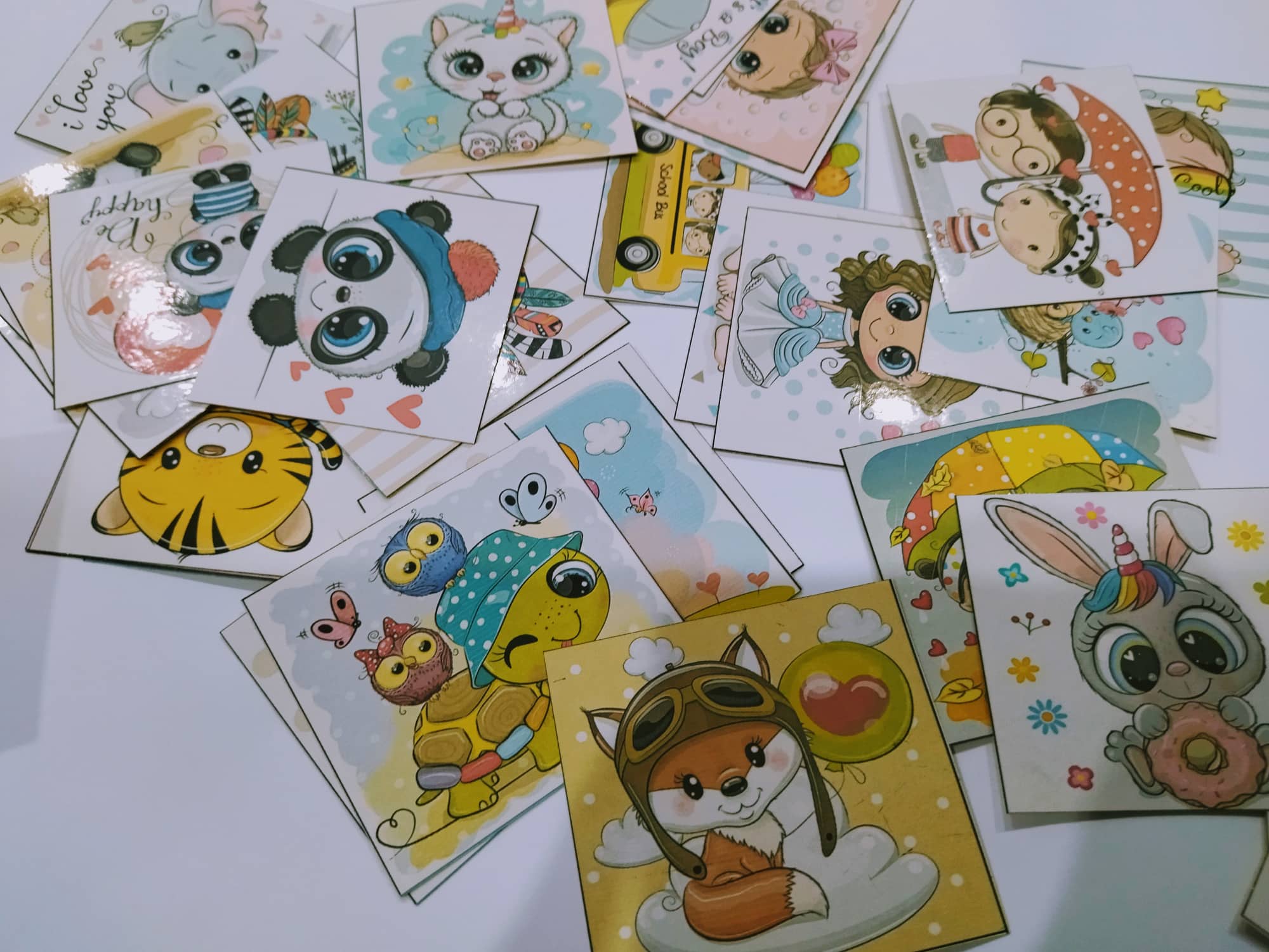 Scrapbooking Stickers Cute Cartoons(pack Of 36)