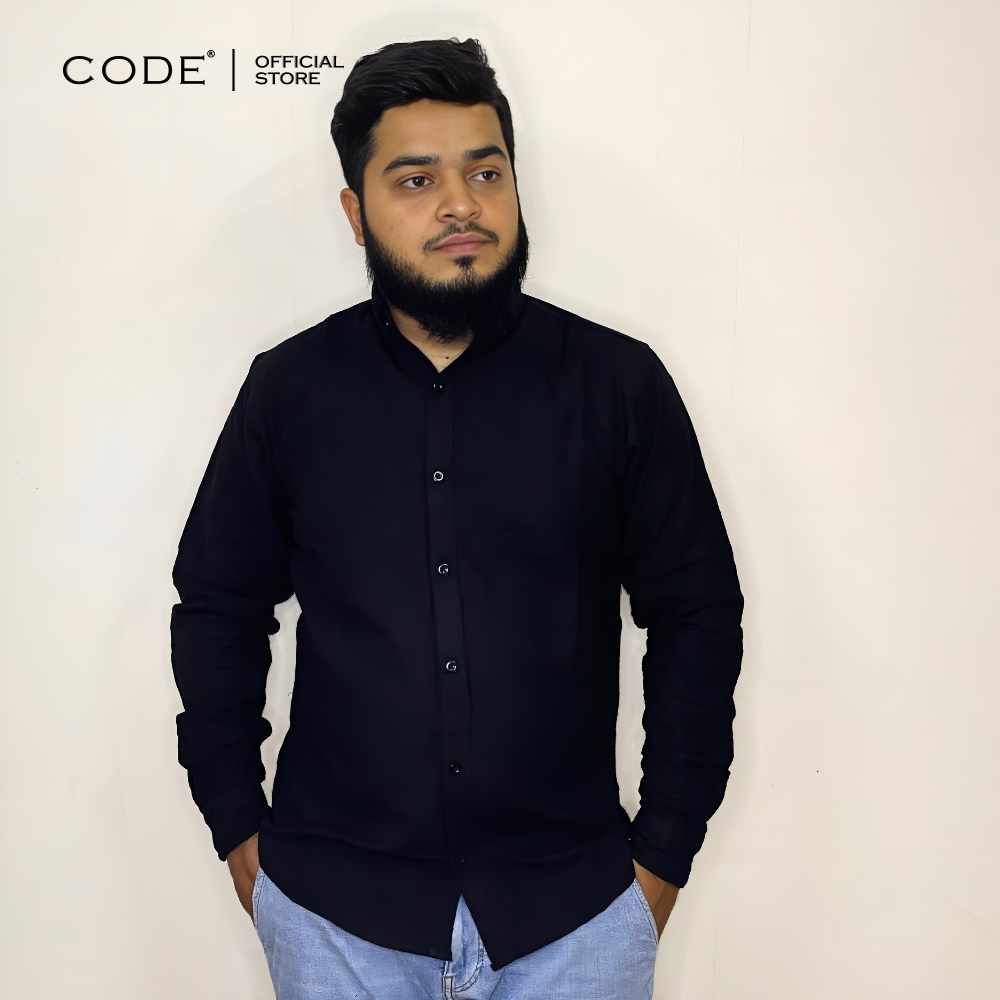 Code Shirts For Men | Black Irish Shirt For Men | Shirts For Boys | Casual Shirt For Men | Full Sleeves Shirt For Men | Button Down Shirt | Shirt For Boys | Gift For Boys
