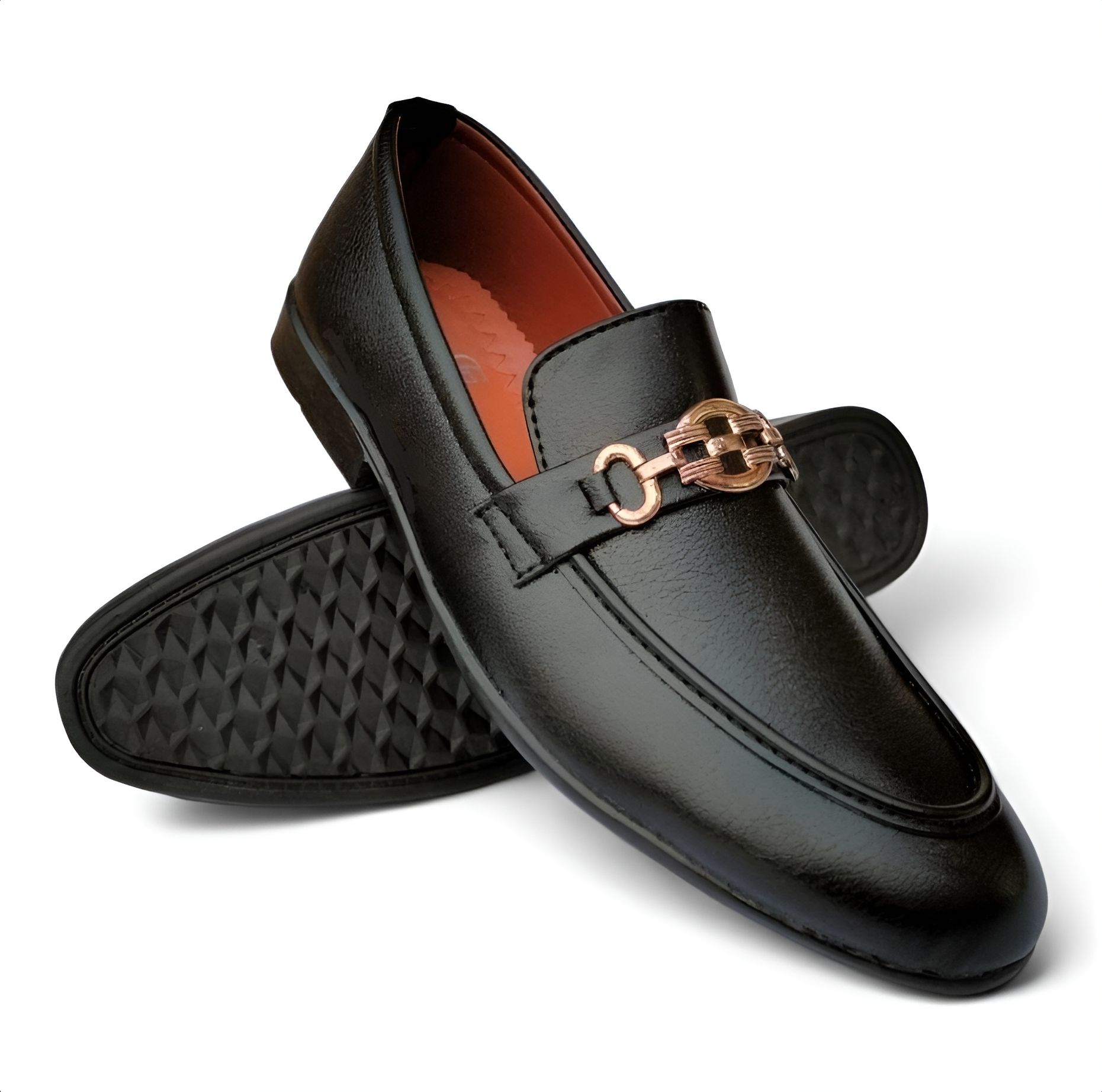 BOSS Top Fashion Stylish Loafers Shoes - Loafers Shoes for Men boys Trending Chunky Loafers Shoes