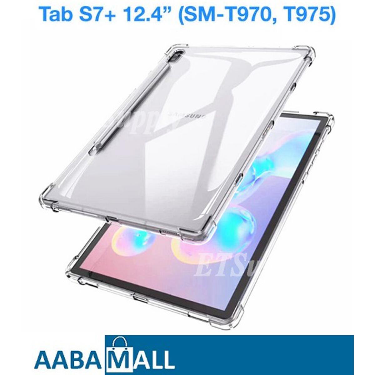 Samsung Galaxy Tab S7 Plus S8 Plus - SM T970 / T975 - 12.4 INCH ANTI SHOCK ANTI KNOCK ANTI BURST TPU CASE