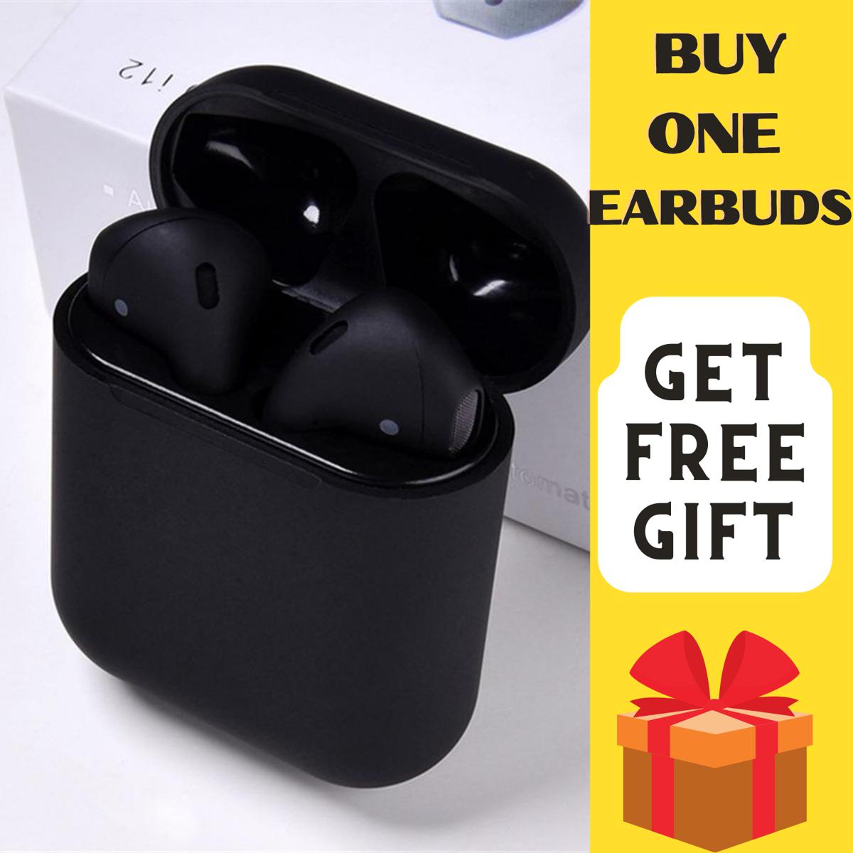 Airpods i12 tws online black