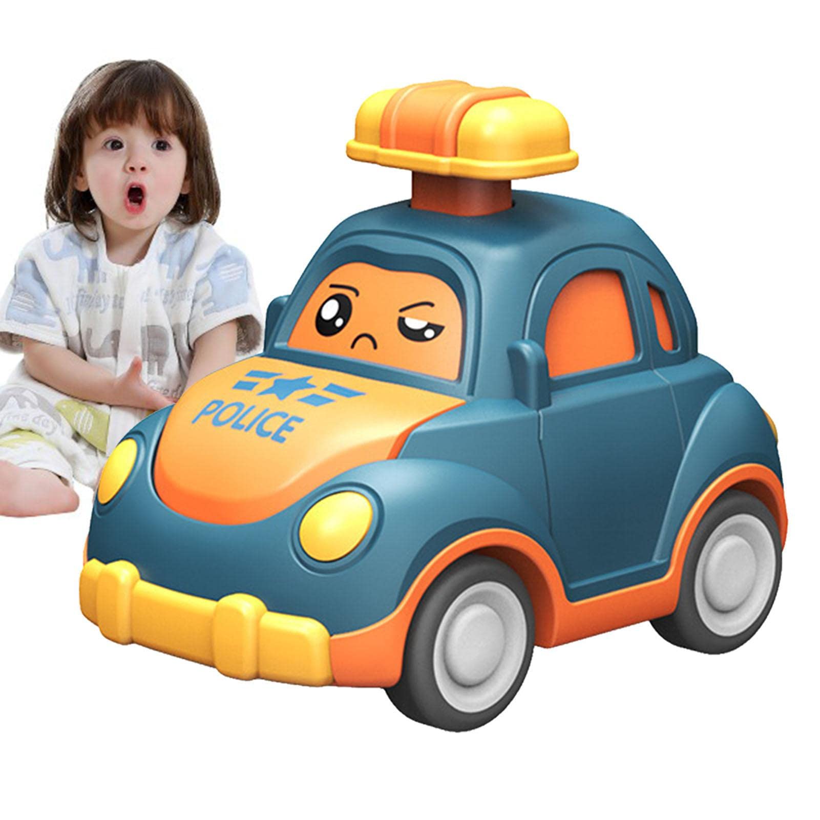 Pull Back Cars for Kids - Press and Go Vehicle Toys, Party Favors Party Gifts Stocking Fillers for Kids Boys Girls