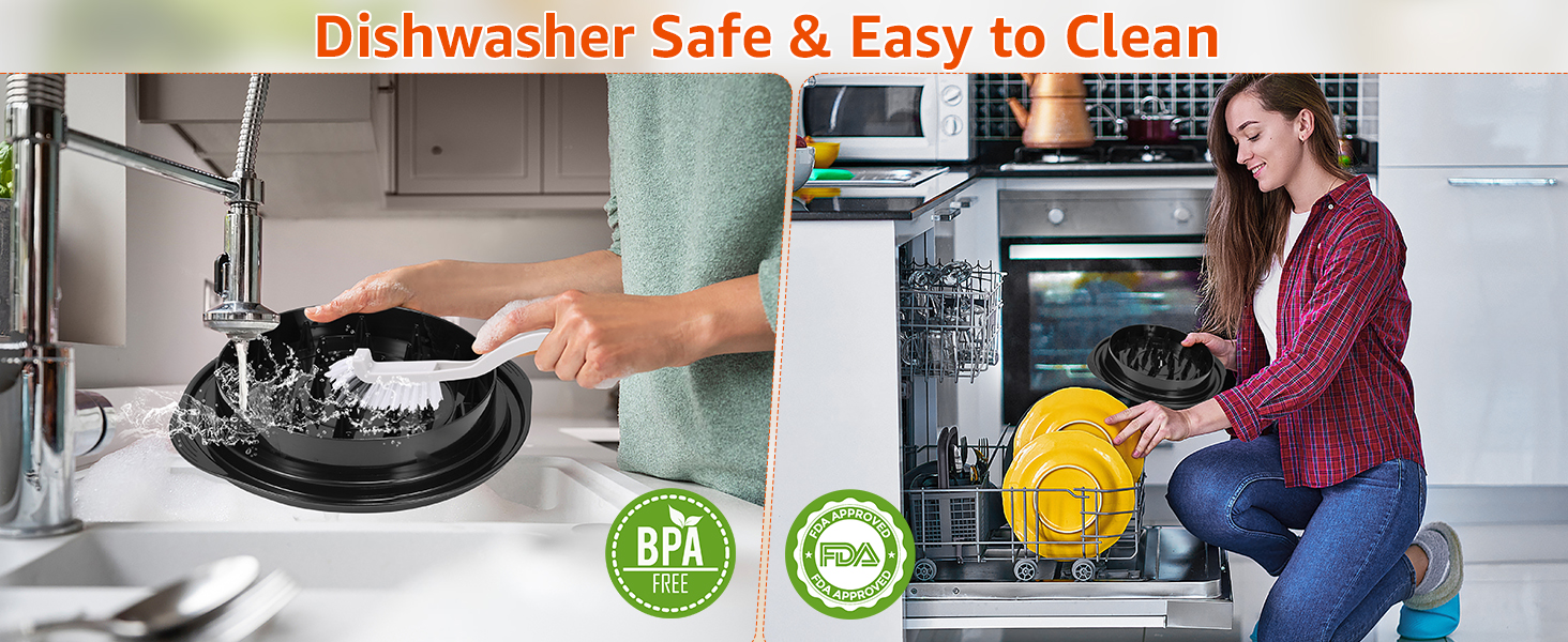 Chicken Shredder Tool Twist With Transparent Lid