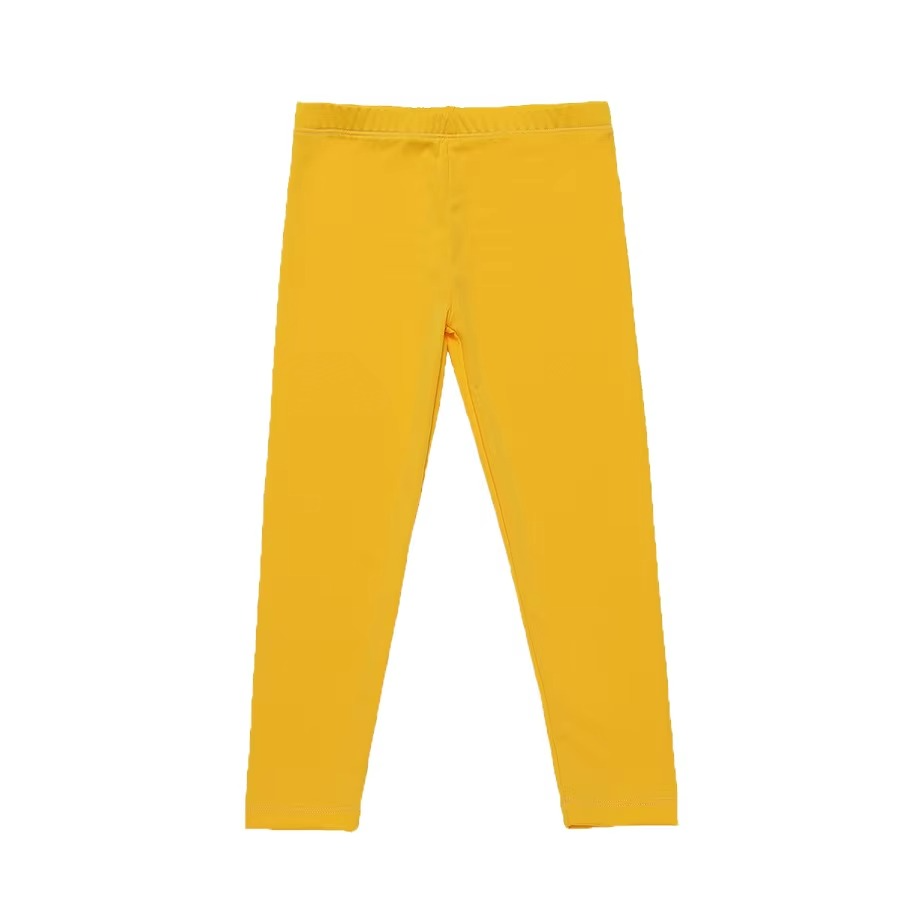 TF Clothing | Pack of 5 - Summer Cotton Jersey Tights for Baby Girls, Cotton Kids Skinny Leggings Pants Trousers for Kids
