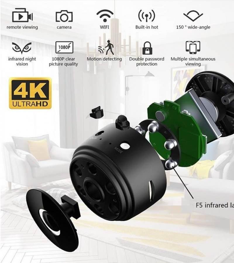 A9 Mini Camera,1080P HD Motion Sensor WiFi IP Surveillance Camera Camcorder DV | Long Battery Life | Small Portable WiFi Security Camera for Indoor and Outdoor