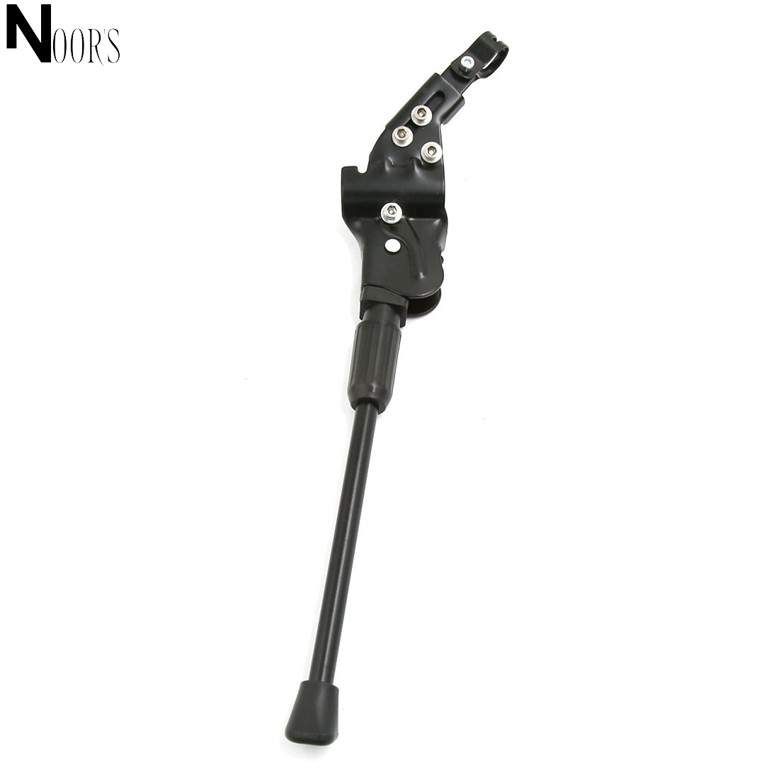 Noor Sports Adjustable Aluminum Bicycle Kickstand – Universal Fit Bike Stand for All Cycles, Easy Install, Pure Aluminium
