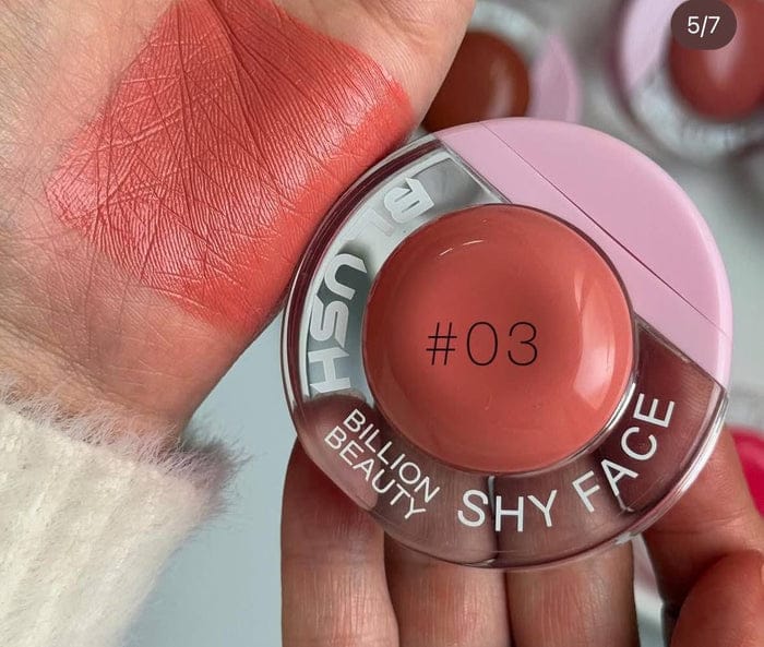 Billion Beauty 4pcs Liquid Blush Set | Dewy Glow, Long-Lasting Tint & Ultra-Blendable Cream Blusher Collection