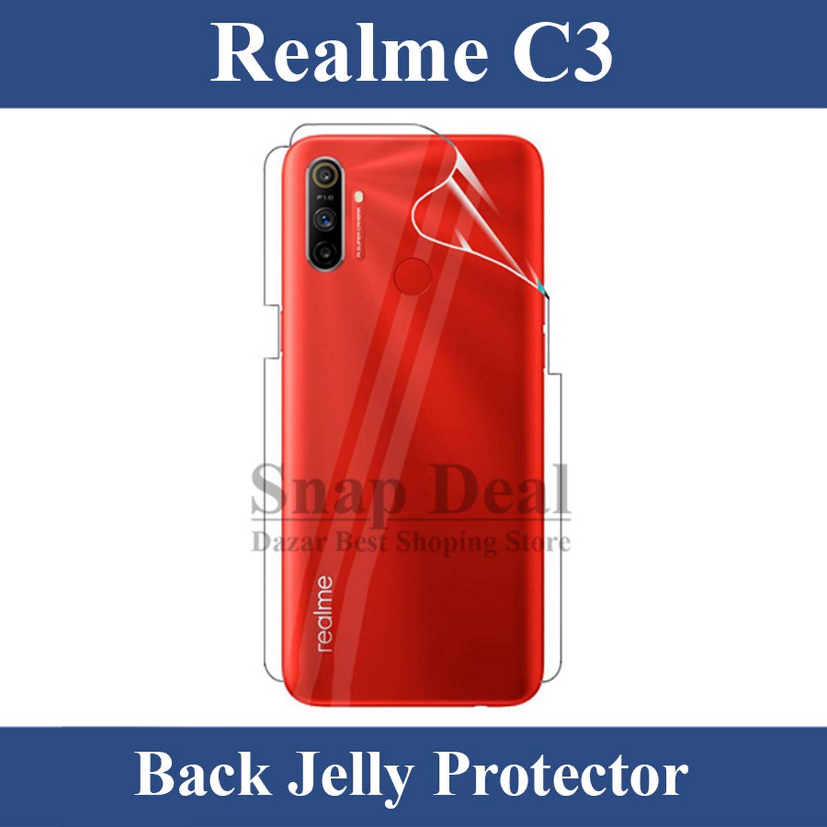 realme c3 jelly case