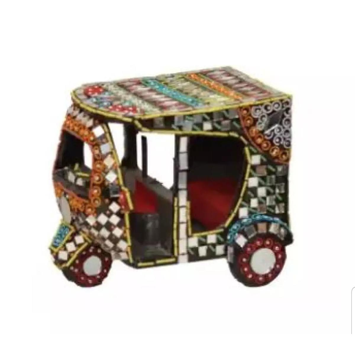 Premium Quality -Handmade Riksa Craft Wooden Sailing Riksha Wood Antique Riksha Model Home Decor