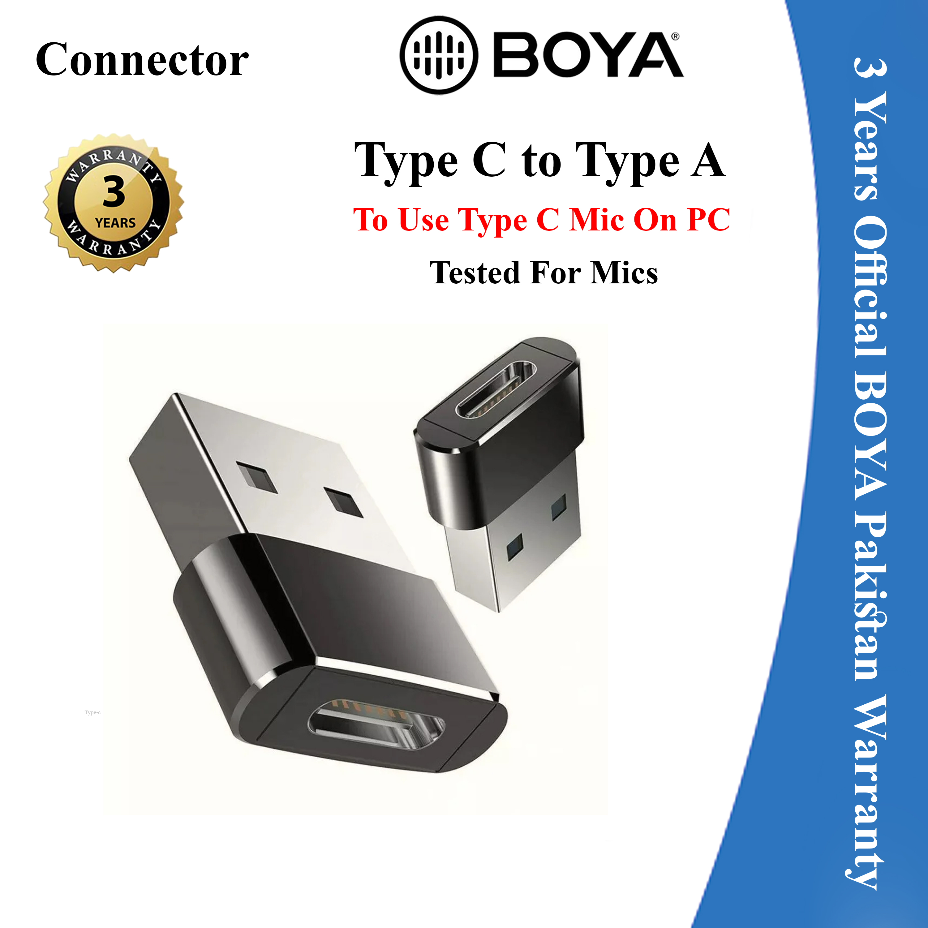 USB-C Male Type C to USB Adapter A Female Data Converter Connector Adapter Support Mics Drives Card Readers and Other Gadgets