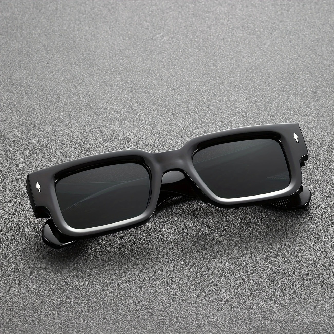 Men Square Casual Versatile Stylish Retro Shaped Glasses for Party and Office Attire