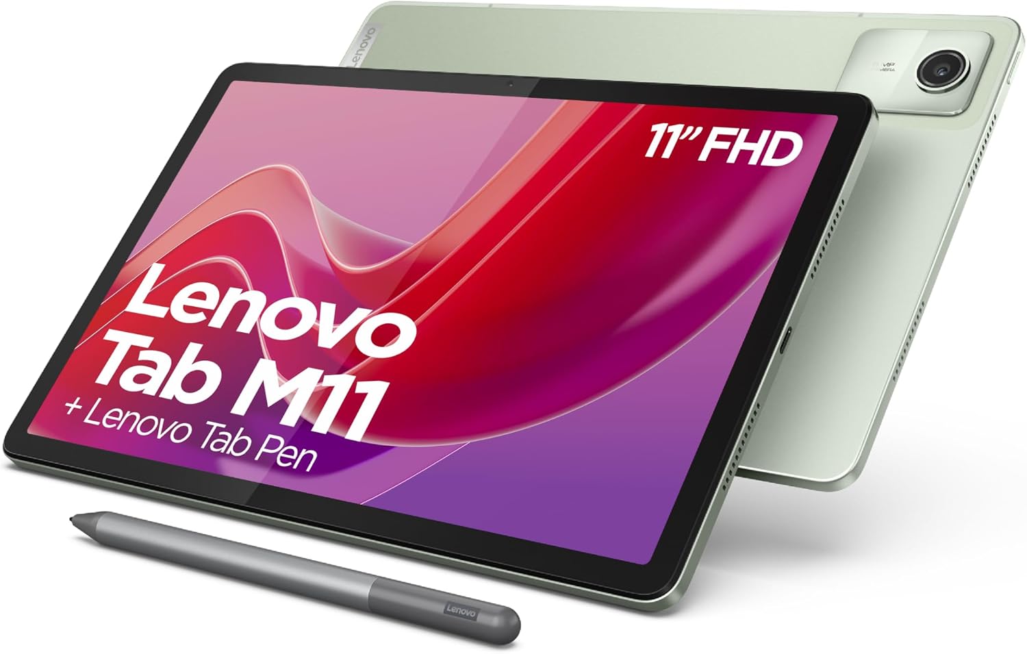 LENOVO Tab M11 128GB | 11" 2K Display | 90Hz Refresh Rate | MediaTek Helio G88 | Stylus | Dolby Atmos Quad Speakers | ZENIX MOBILE