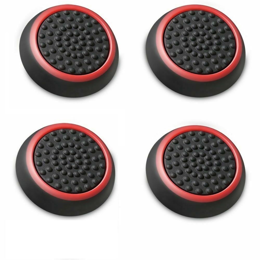 4pcs Thumb stick Caps Grip Accessory Set Aim Assist Caps For PS5 PS4 PS3 Xbox One Series X S Controller Sticks Joystick Protection
