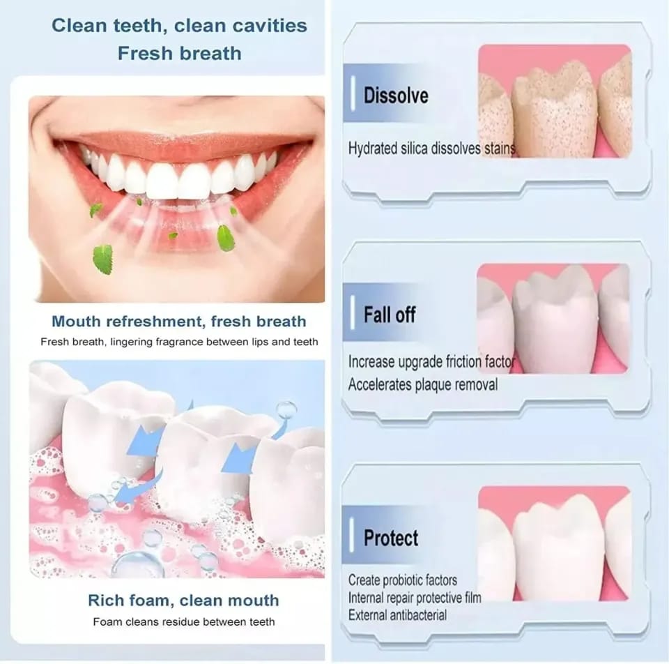 YAYASHI SP-4 Probiotic Whitening Toothpaste – Ultra+ Stain Removal, Fresh Breath & Dental Hygiene – Professional Care (120g)