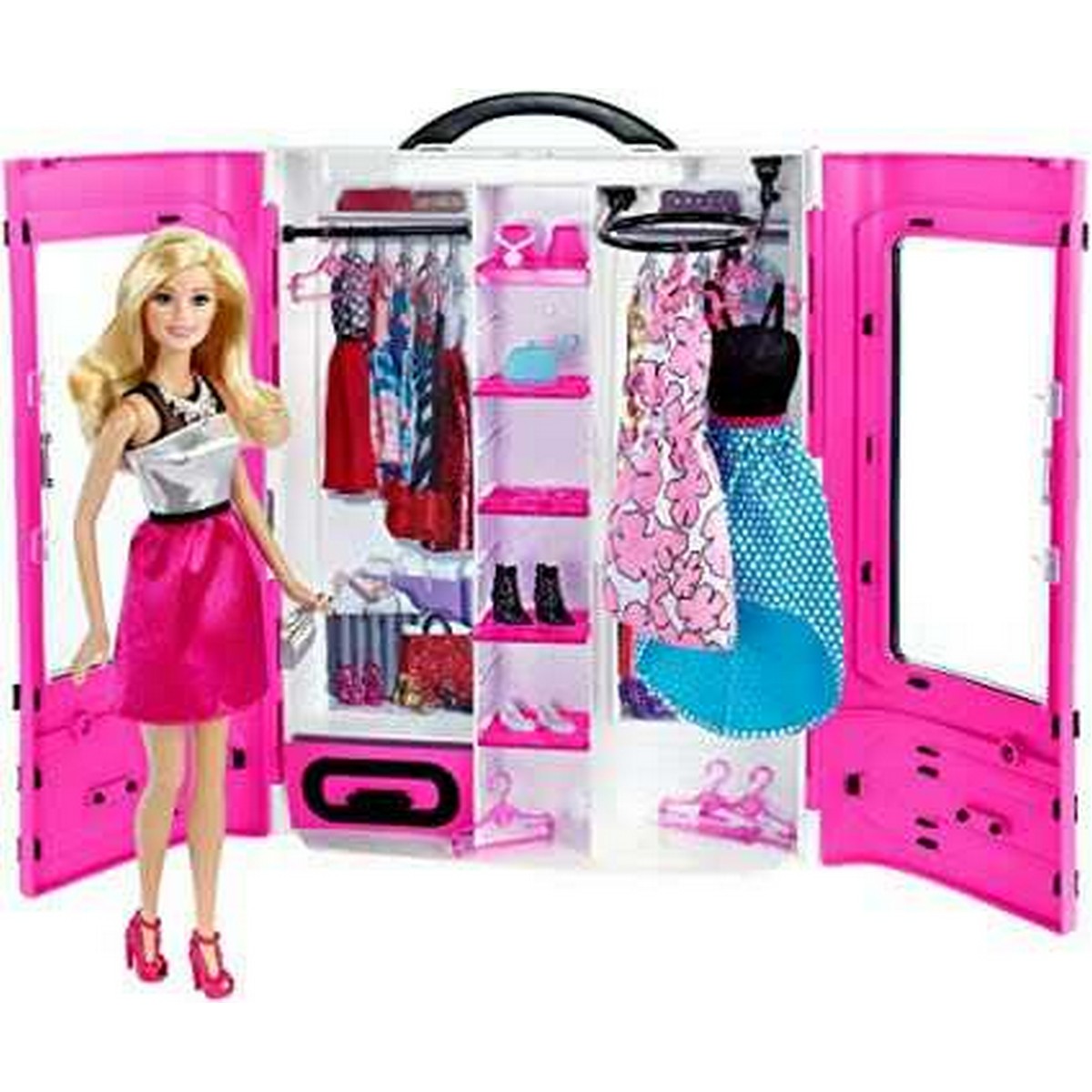 Набор игровой barbie гардероб мечты раскладной gbk12