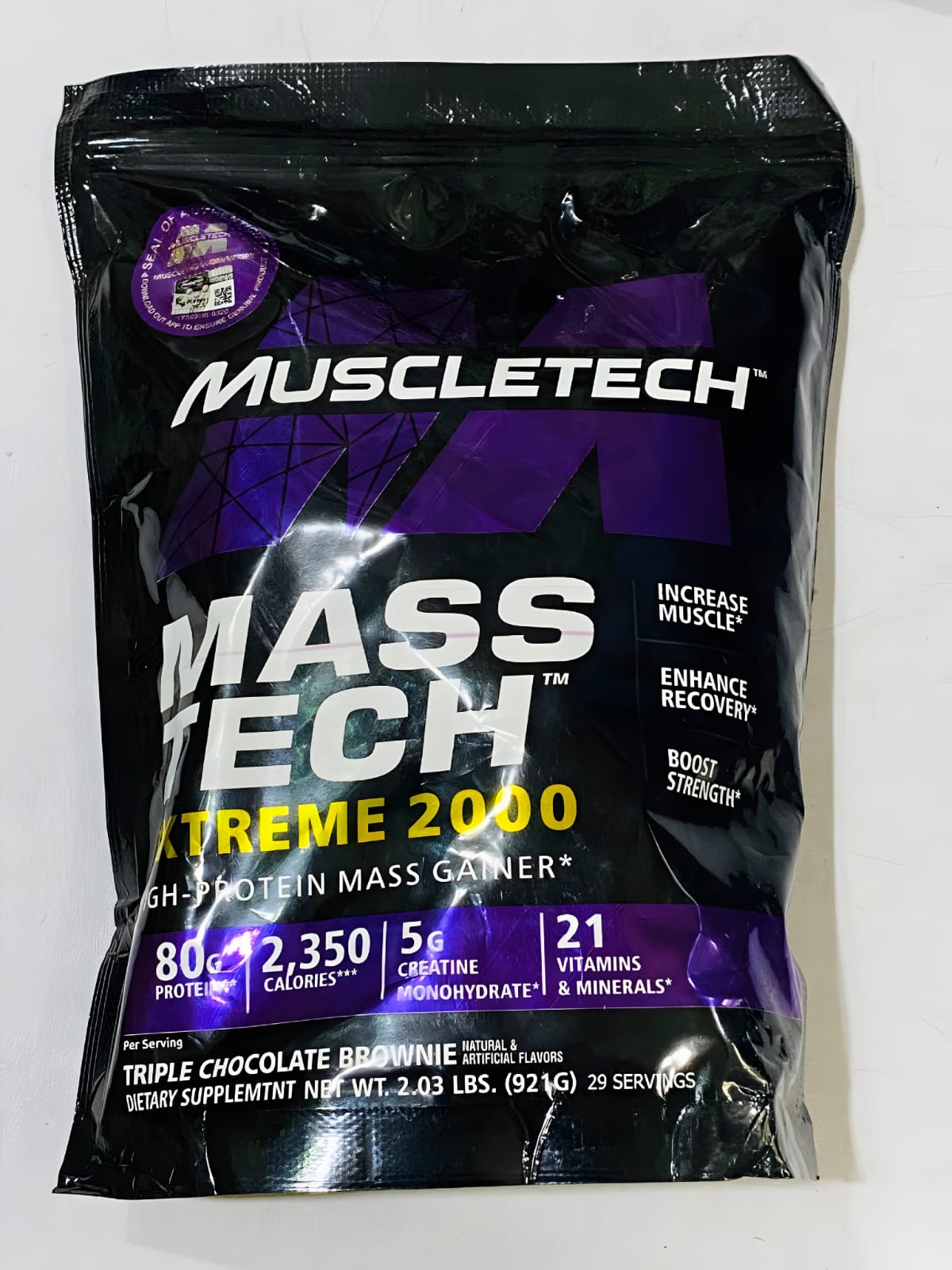 1kg Energy Milk Powder | High-Calorie Strength & Recovery Shake