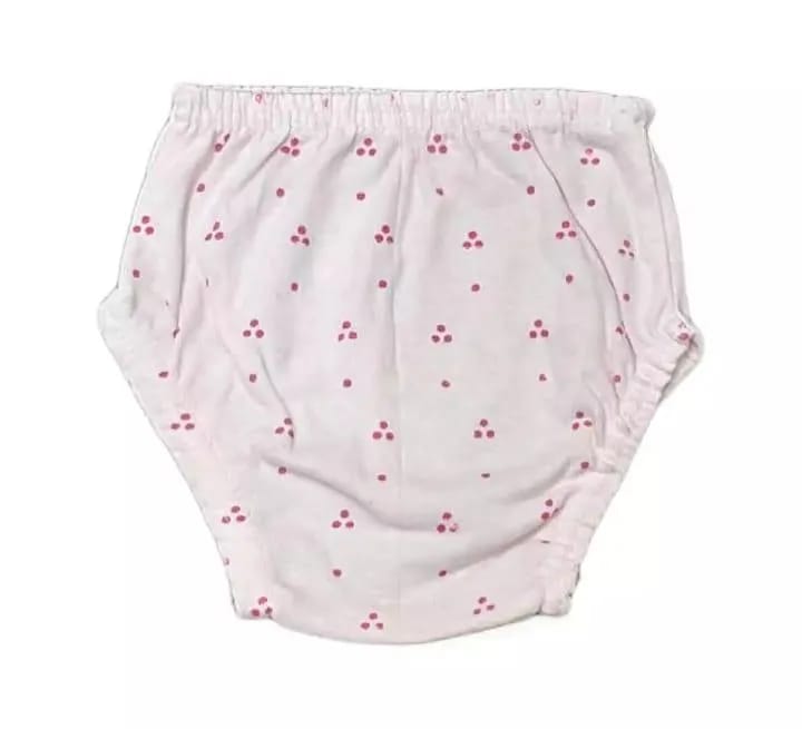 Pack of 6 - Diaper Cover Panties with Elastic Waist & Leg in Multicolor