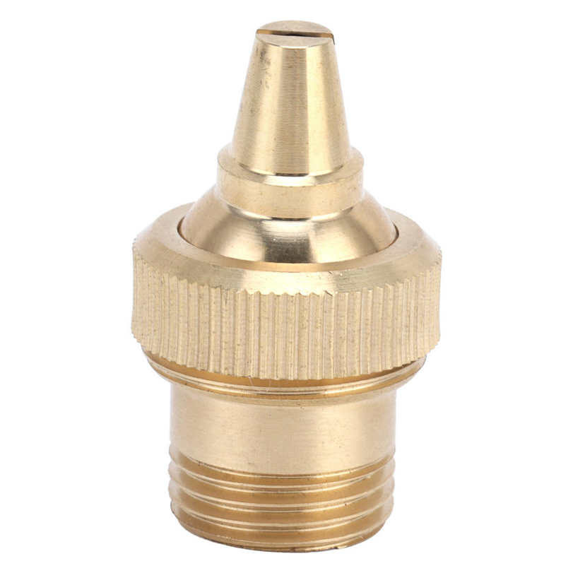 M12 Adjustable Brass Fountain Nozzle With Male Thread - Universal Jetting Nozzle For Water Features