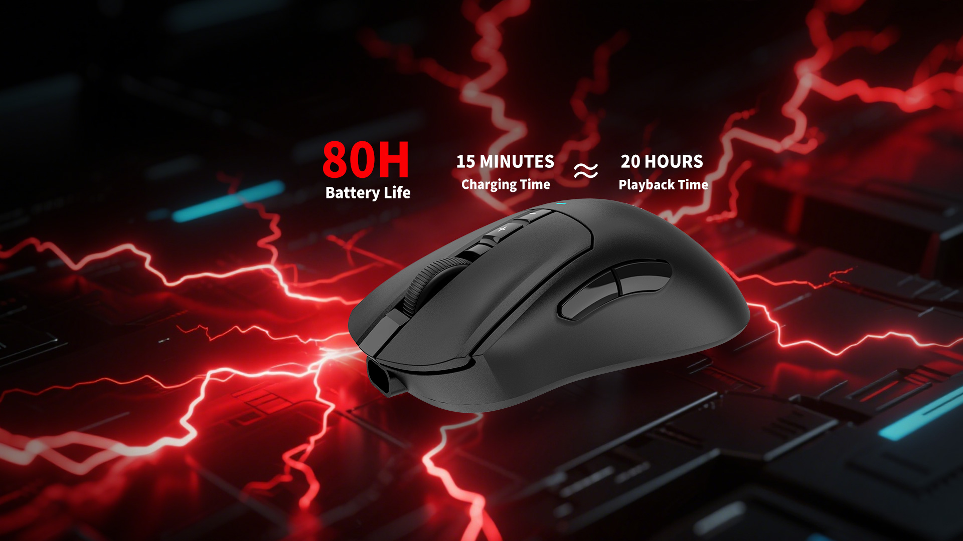 A4Tech Bloody R73 Pro Dual Mode Wireless Gaming Mouse 2.4G Rechargeable 26000 CPI Resolution 80Hrs Playtime 22 b711c4c8d93b0434ba5d93fc9479b343