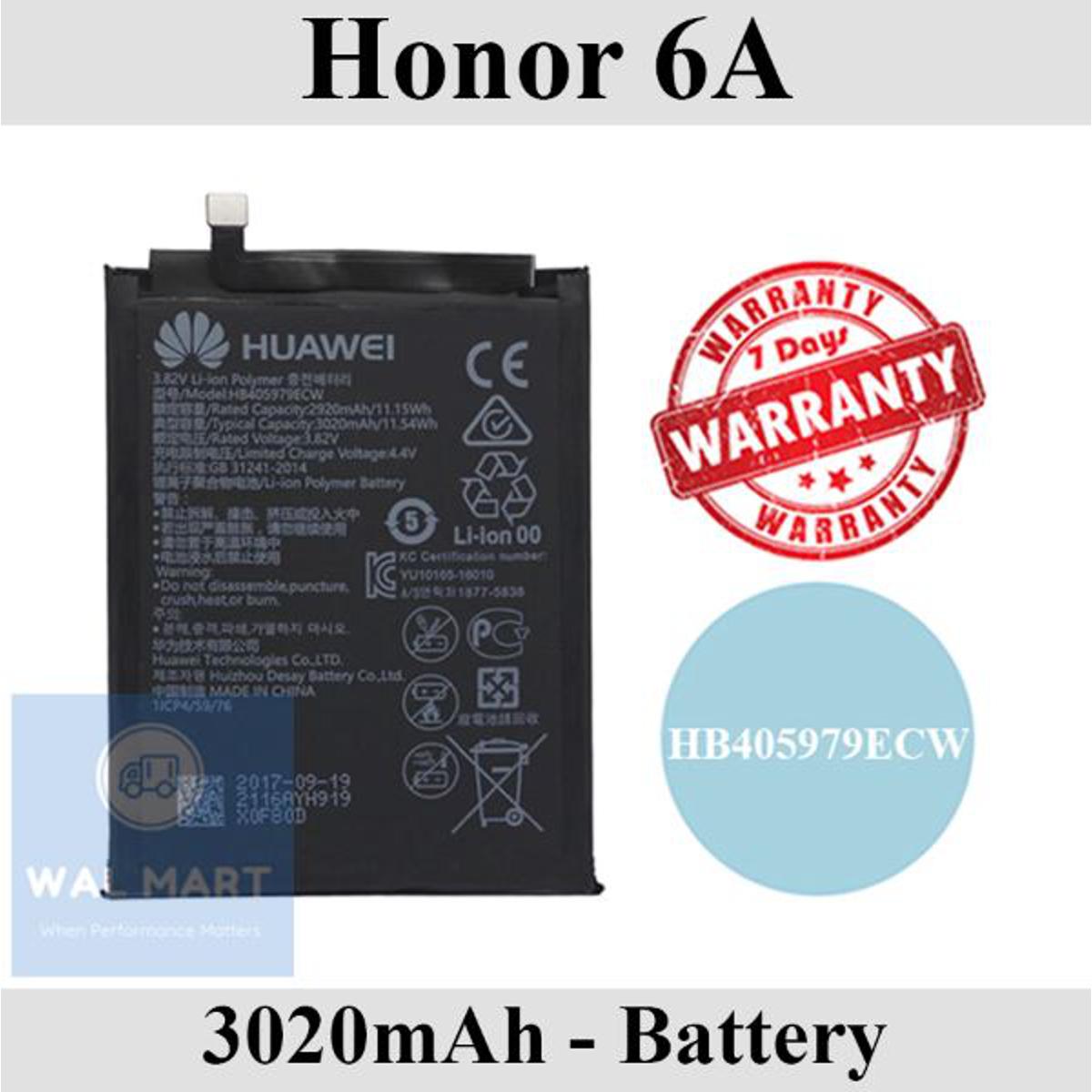 huawei honor 6a battery