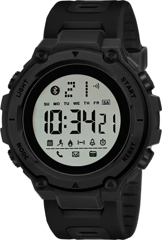 Black, White Dial
