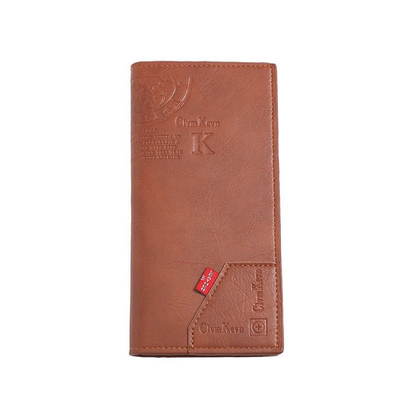 Wallet for Men – All-Season PU Leather Slim Long Bi-fold with Card Holder & Mobile Pocket