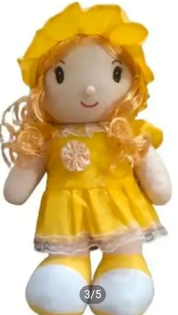 Washable Stuffed Doll 16 Inches for girls