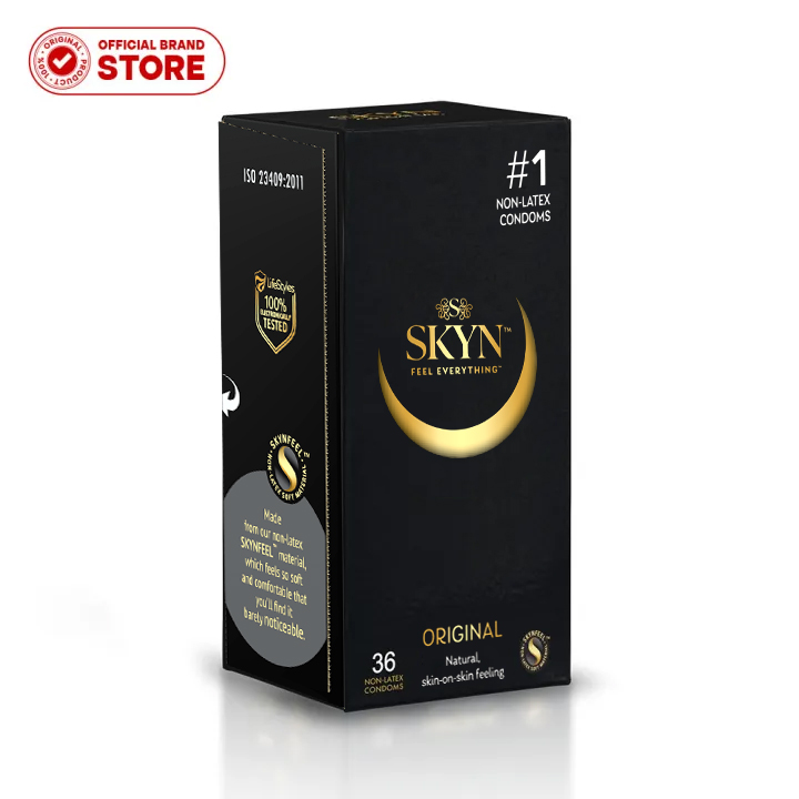 SKYN® ORIGINAL Non-Latex Condoms 36 Piece [BUNDLE OF 12 BOXES]