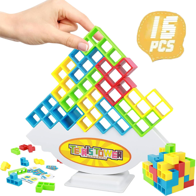 Stack Bricks Game Tetris-Inspired Brick Stacking Tower Game - Strategy & Fun | Daraz.pk