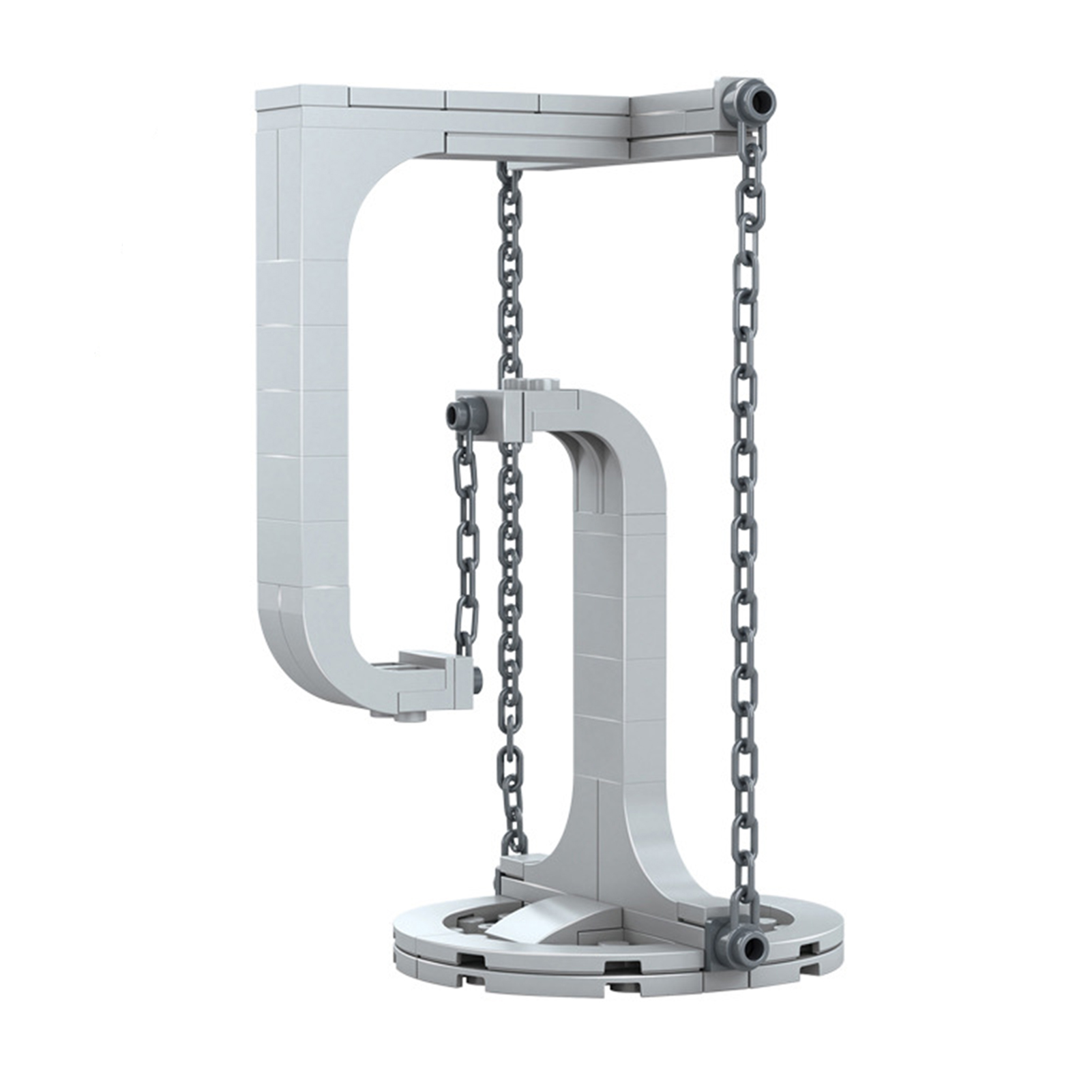 Grey Balance Suspension Frame Stable Structure Easy Operation Diy Assembly For Boys Giirs Hands-On Ability