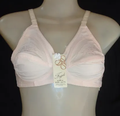 Embroidered Jersey Bra for Women and Girls