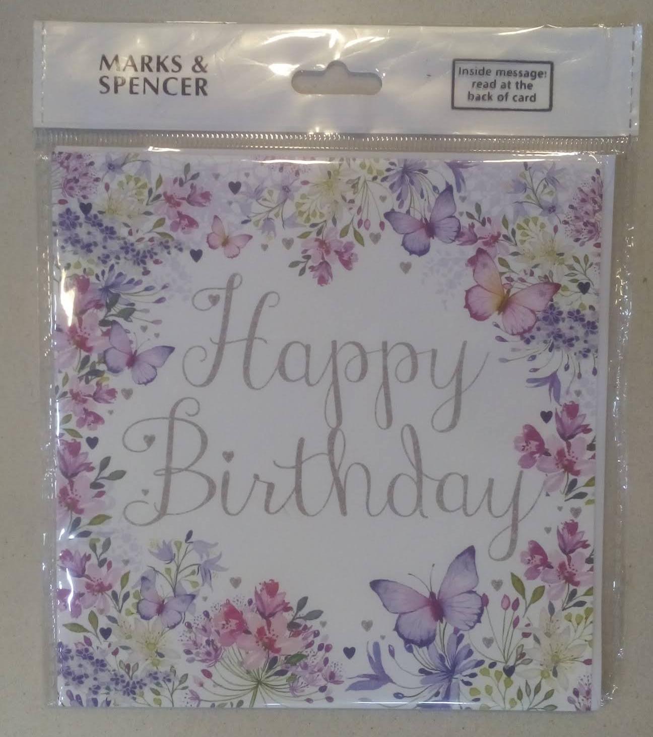 Happy Birthday Greeting Card, With Envolap. High Quality Marks ...