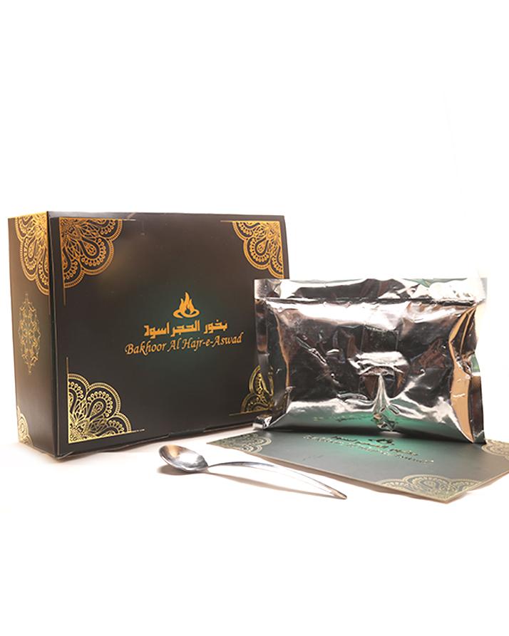 Incense Bakhoor Al Hajre Aswad Green 100gm Unique Fragrance By Sac Price in Pakistan