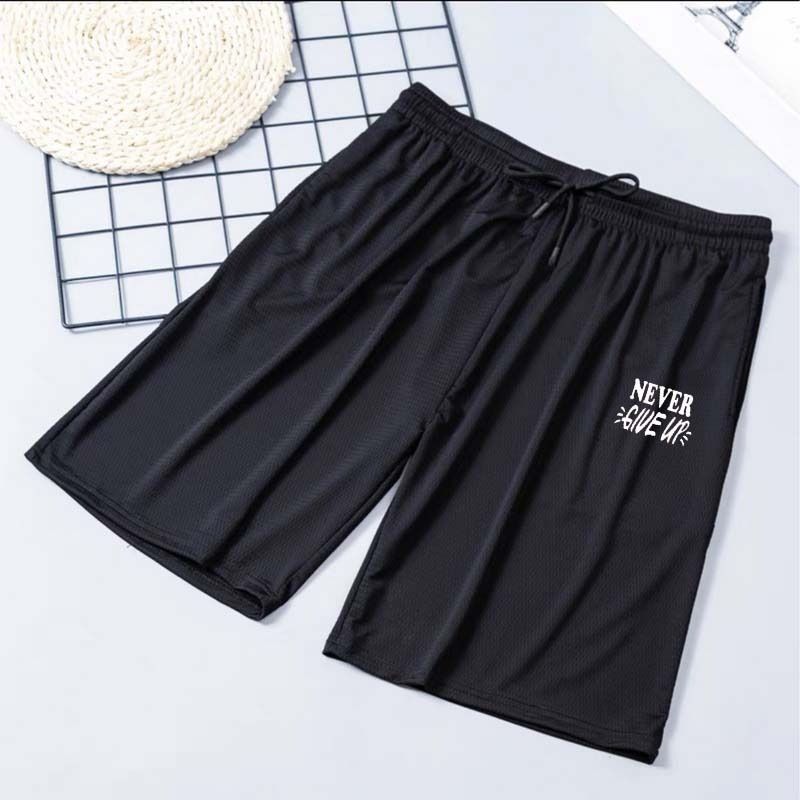 Black Straight Pocket Summer Stylish Short
