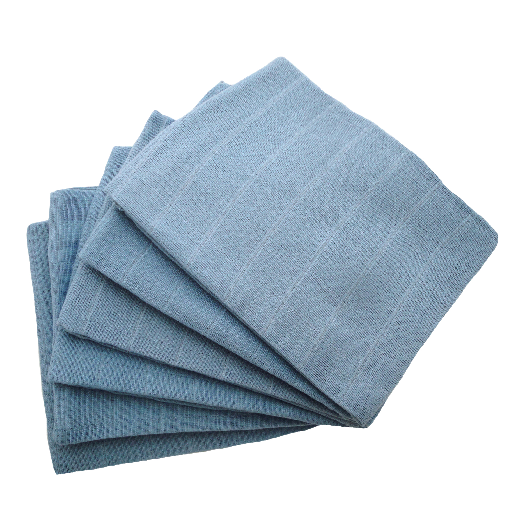 Made of 100% Cotton Muslin Squares, Swaddling, Burping, Baby Blanket, Shielding When Breastfeeding, Nappies, Changing Mat, Shade, Play Mat, Excellent Quality, Wash Cloth - Table Cloth, Napkins, Kitchen Towel, Dish Cloth and Multi Purpose Use For Kitchen