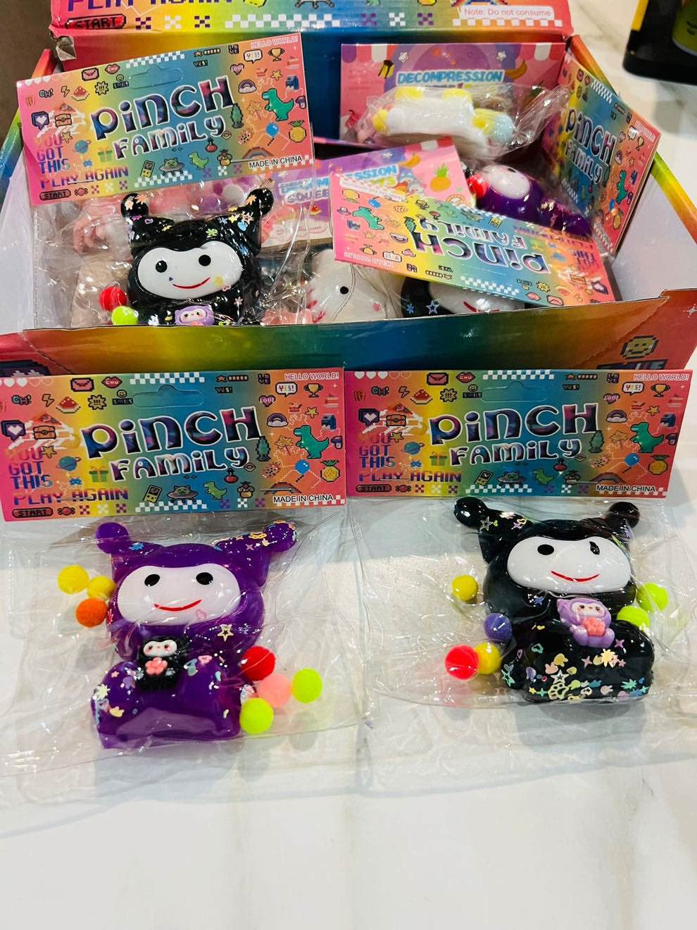 Random Squishy toys Stress relief jelly squish toys glitter squishy marshmallow squishy donut squishy oreo squishy teddy bear squishy waffle squishy food squishy butter squishy