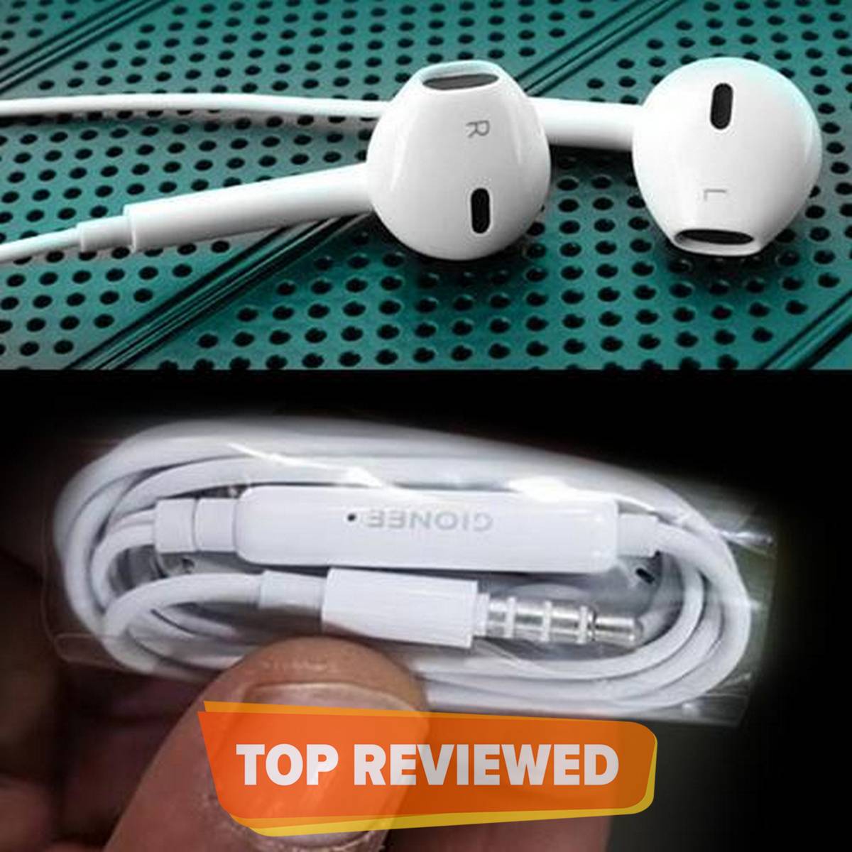 GiONEE Handfree - 100% Original Gionee Pure Imported Handfree , High Quality Deep Bass / Sound - Earphones - Headphones - Handfree - Gaming earphone - Handsfree - earbuds - Headphones - stereo sound handsfree - Crystal-Clear Audio Deep-Bass price in Pakistan