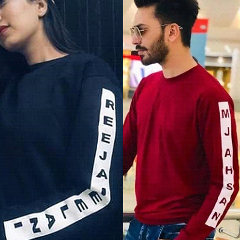 Customized Printed Shirt with name on 