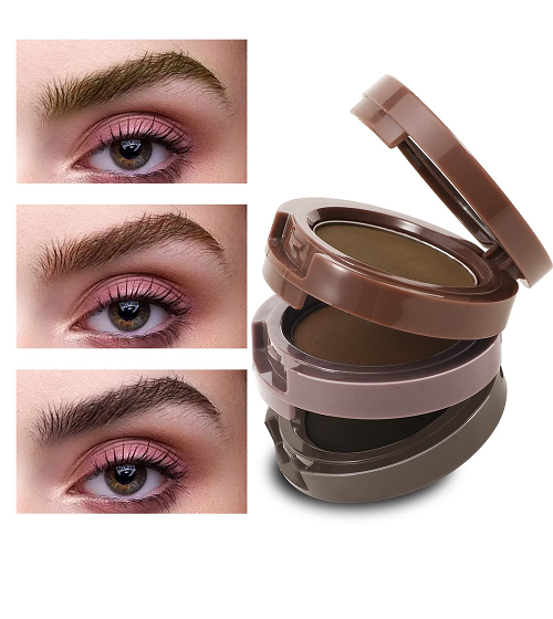 3 in 1 Eyebrow Kit Countour Powder High Quality Professional Makeup Multipurpose Sweat-Proof Waterproof Makeup Cosmetics