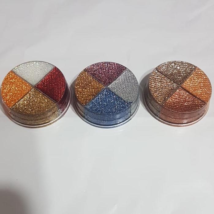 Glitter eyeshadows pack of 3