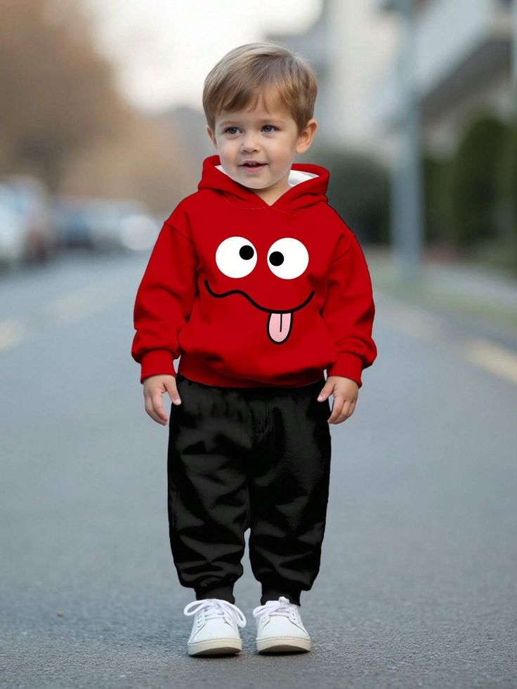 Hoodie & Trouser Set | Boys & Girls Warm Sweat Suit | Premium Fajar Stock Winter Collection