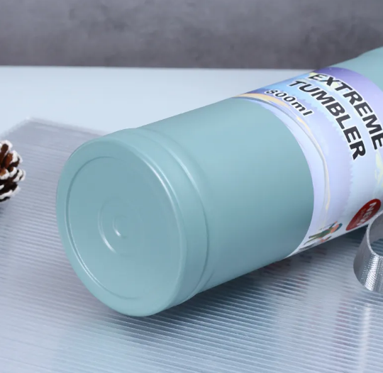 800Ml Solid Color Stainless Steel Tumbler Travel Mug Gym Workout Water Bottle Thermos Sports Vacuum Insulated Flask