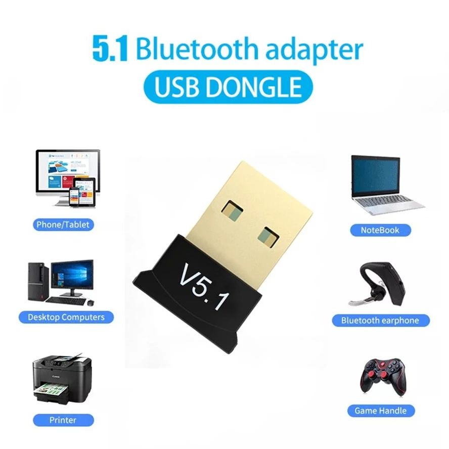 200-Pack Mini Bluetooth V4.0 USB Adapter – CSR Dual Mode Receiver For Windows 10/8/7/XP