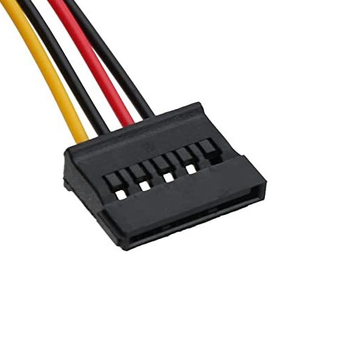 Computer Sata Power Cable Molexe IDE To Serial ATA Power Cable Adapter IDE Cable Sata Cable 4Pin To 12Pin Cable Hard Disk Cable