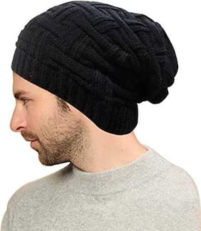 Striped Beanie And Skull Cap For Both 