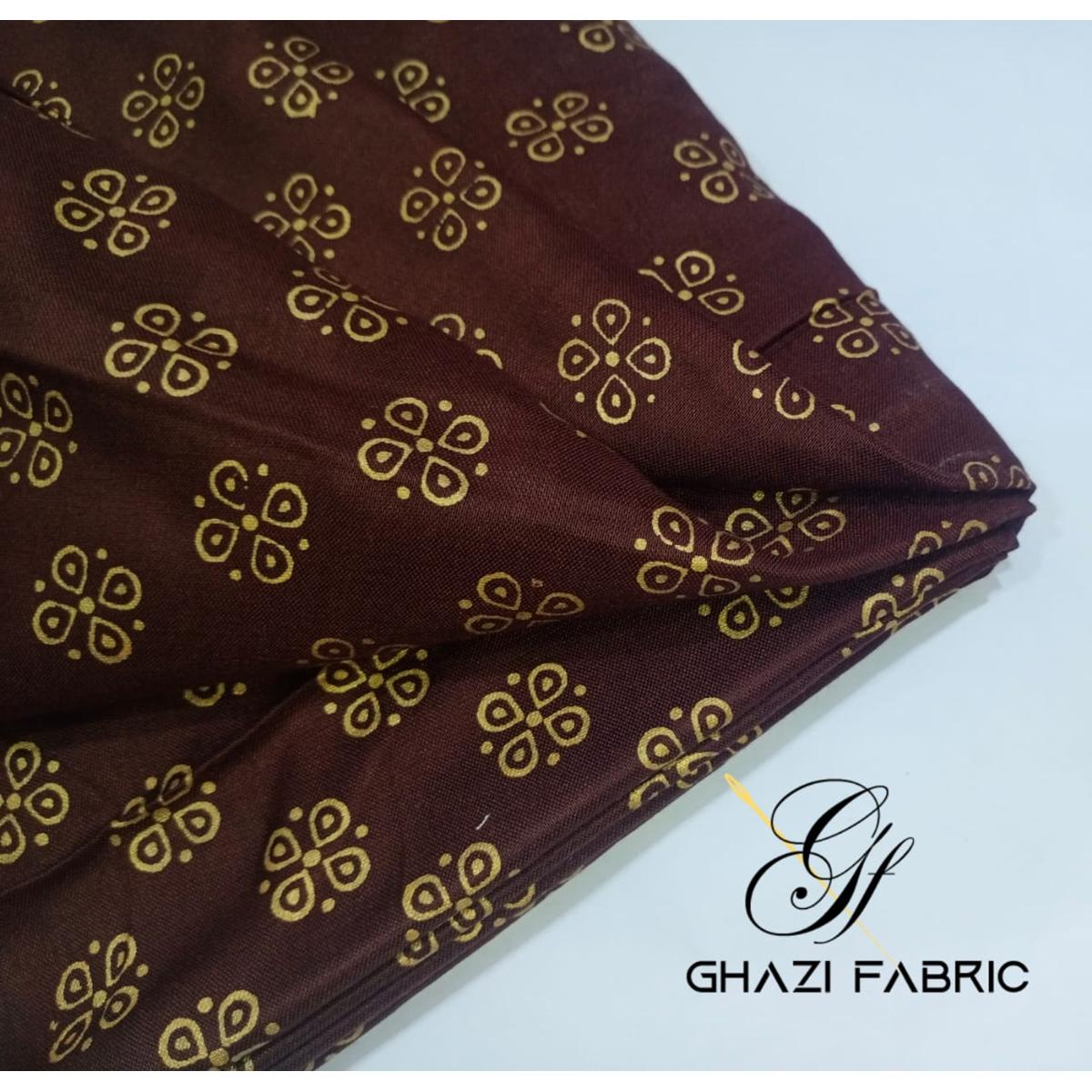 Ghazi fabric Unstitched Linen Shirt 1 piece Daraz.pk