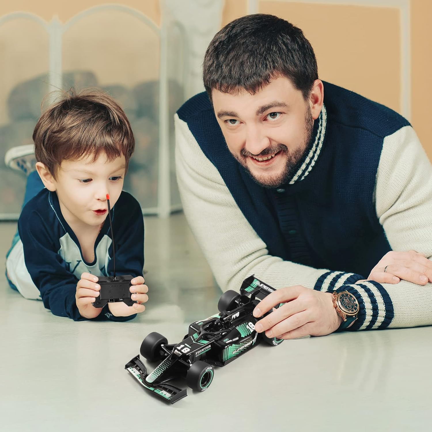 Rc Smoke High Speed RC Car Remote Control Ferrari Spray Car High Speed Racing Rc Toy Car Monster RC Truck with Rechargeable Rc Car