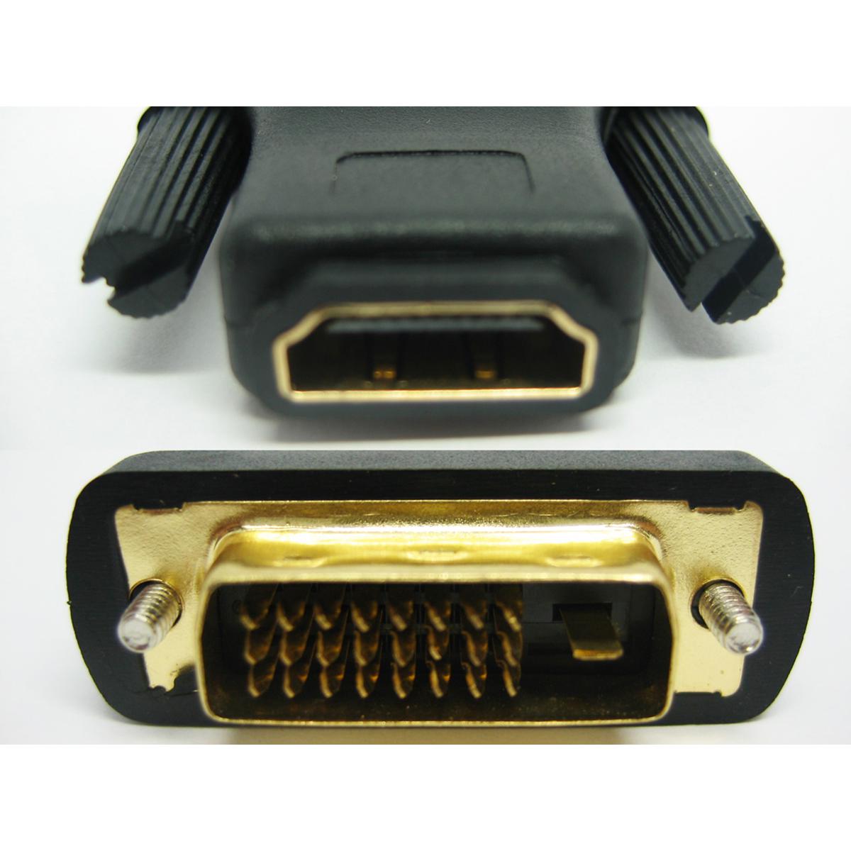 Hdmi Female To Dvi Male 24+1 Connecter
